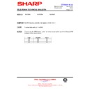 Sharp 59DS-05H (serv.man31) Technical Bulletin
