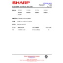 Sharp 59DS-05H (serv.man40) Technical Bulletin