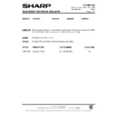 Sharp 59DS-05H (serv.man48) Technical Bulletin