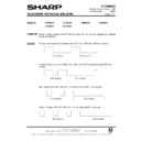 Sharp 59DS-05H (serv.man51) Technical Bulletin