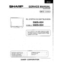 Sharp 59DS-05H (serv.man9) Service Manual