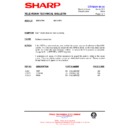 Sharp 59ES-D7H (serv.man36) Technical Bulletin