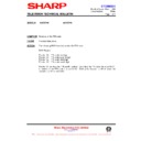 Sharp 59ES-D7H (serv.man44) Technical Bulletin