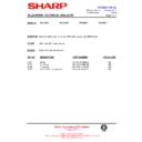 Sharp 66CS-03H (serv.man16) Technical Bulletin