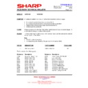 Sharp 66DW-18H (serv.man17) Technical Bulletin