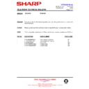 Sharp 66DW-18H (serv.man30) Technical Bulletin