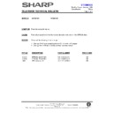 Sharp 66DW-18H (serv.man37) Technical Bulletin