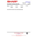 Sharp 66FW-54H (serv.man42) Technical Bulletin
