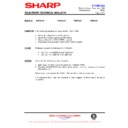 Sharp 76EF-20H (serv.man33) Technical Bulletin