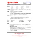 Sharp 76FW-54H (serv.man20) Technical Bulletin