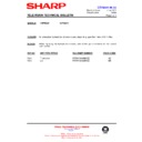 Sharp 76FW-54H (serv.man37) Technical Bulletin