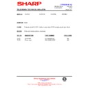 Sharp CV-2121H (serv.man13) Technical Bulletin
