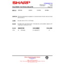Sharp CV-2123H (serv.man14) Technical Bulletin