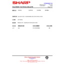Sharp CV-2123H (serv.man17) Technical Bulletin