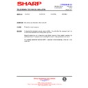 Sharp CV-3709H (serv.man14) Technical Bulletin