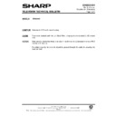 Sharp DV-6603H (serv.man12) Technical Bulletin
