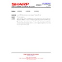 Sharp LC-20AD5E (serv.man7) Technical Bulletin