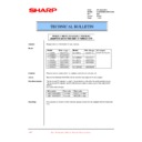 Sharp LC-20C2EA (serv.man10) Technical Bulletin
