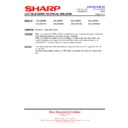 Sharp LC-22LE240K (serv.man8) Technical Bulletin