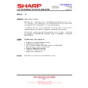 Sharp LC-26GA5E (serv.man33) Technical Bulletin