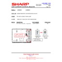 Sharp LC-26SA1E (serv.man5) Technical Bulletin