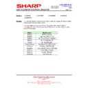 Sharp LC-32D65 (serv.man17) Technical Bulletin