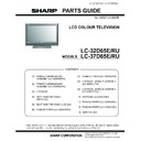 Sharp LC-32D65 (serv.man9) Parts Guide