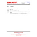 Sharp LC-32DH500E (serv.man26) Technical Bulletin