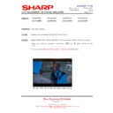 Sharp LC-32GD8EK (serv.man48) Technical Bulletin