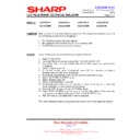 Sharp LC-32GD9EK (serv.man50) Technical Bulletin