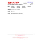 Sharp LC-32GD9EK (serv.man53) Technical Bulletin