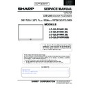 Sharp LC-32LD166K(B) Service Manual