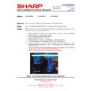 Sharp LC-32LE600E (serv.man18) Technical Bulletin