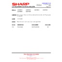Sharp LC-32P55E (serv.man60) Technical Bulletin