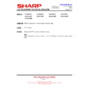 Sharp LC-32P55E (serv.man63) Technical Bulletin