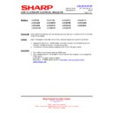 Sharp LC-32RD2E (serv.man16) Technical Bulletin