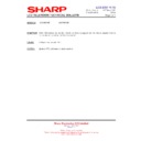 Sharp LC-32RD2E (serv.man20) Technical Bulletin