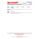 Sharp LC-37AD5E (serv.man12) Technical Bulletin