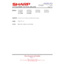 Sharp LC-37GA9EK (serv.man39) Technical Bulletin