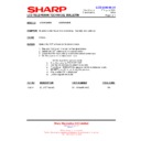 Sharp LC-37GA9EK (serv.man43) Technical Bulletin