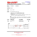 Sharp LC-37GA9EK (serv.man46) Technical Bulletin