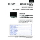 Sharp LC-37GD9EK (serv.man3) Service Manual