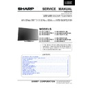 Sharp LC-39LE651K (serv.man3) Service Manual