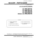 Sharp LC-40LE811E (serv.man15) Parts Guide