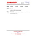 Sharp LC-40LU700E (serv.man22) Technical Bulletin