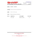 Sharp LC-42SA1E (serv.man16) Technical Bulletin