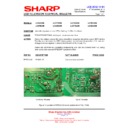 Sharp LC-42X20E (serv.man13) Technical Bulletin