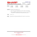 Sharp LC-42X20E (serv.man23) Technical Bulletin