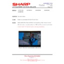 Sharp LC-42XD1E (serv.man24) Technical Bulletin