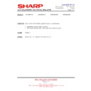 Sharp LC-42XD1E (serv.man25) Technical Bulletin